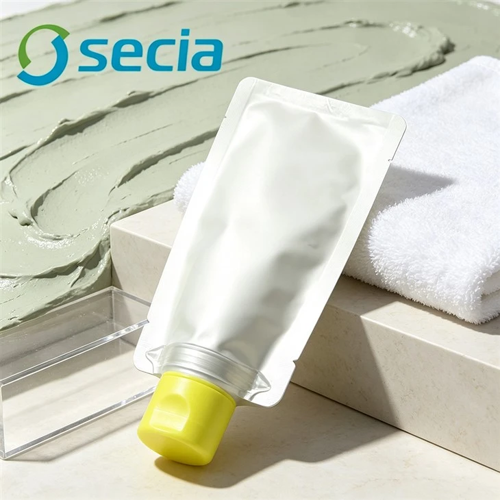 100g Stand Up Spout Pouch For Cleansing Mud Mask