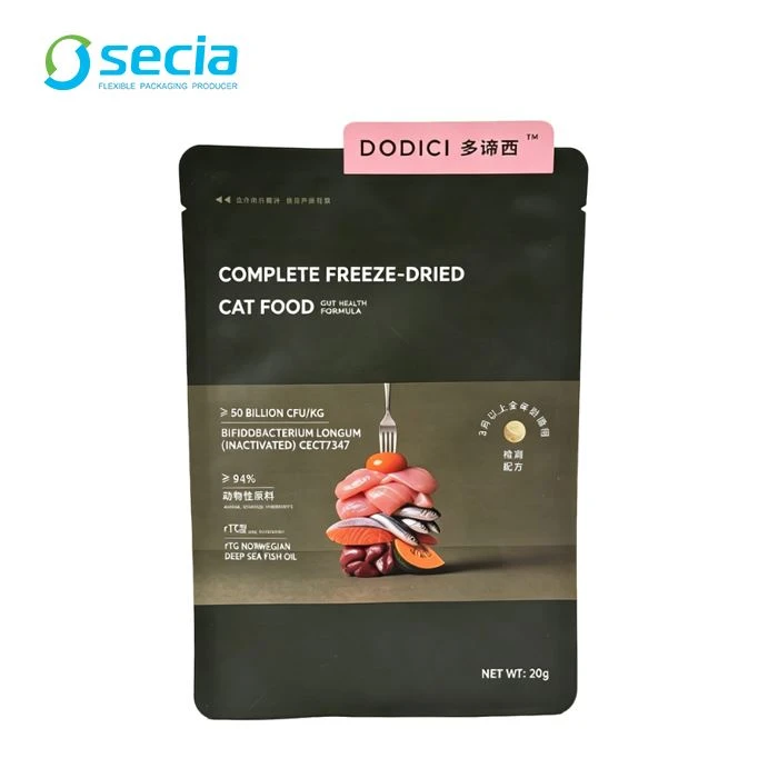 Custom Special-Shaped Cat Food Pouch