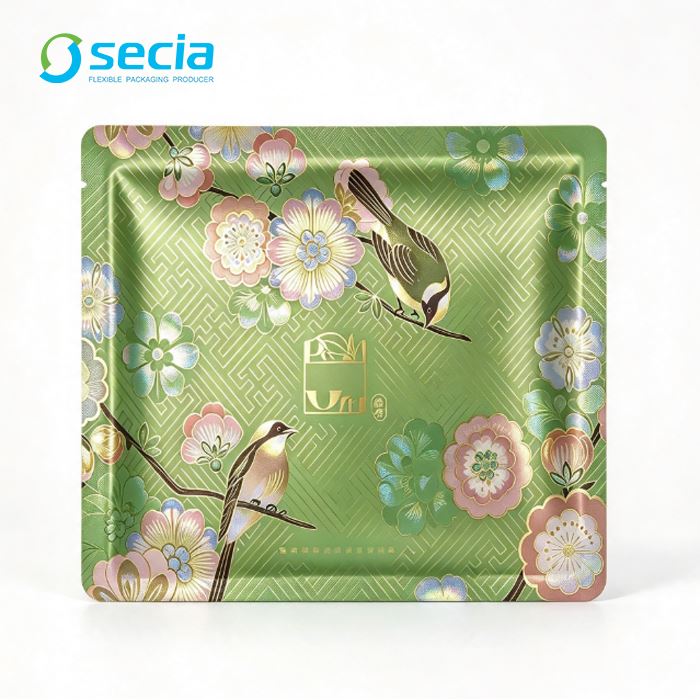 Laser Hot Stamping Mask Pouch