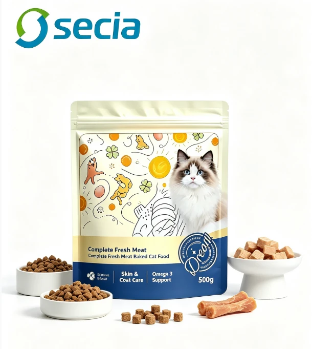 Three-Side Sealed Pet Food Pouches