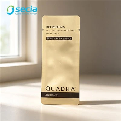 Three Side Pouch ---V‑shaped Sharp Tear Notch