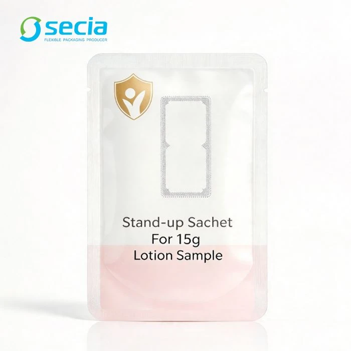 Stand-up Sachet For 15g Lotion Sample